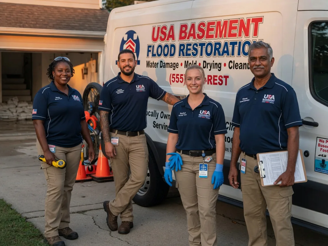 Basement Flood Cleanup company in Winfield, AL